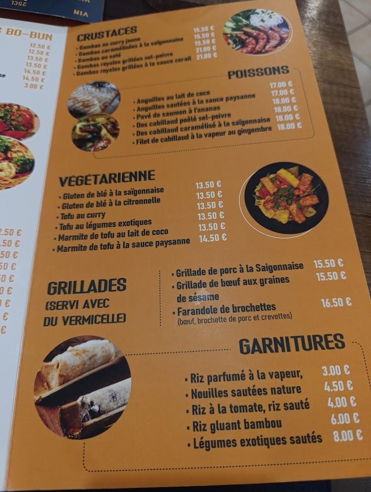 La Saïgonnaise - Menu Image 3